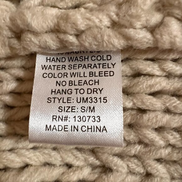 UMGEE  Faux Trim Crochet Hoodie Vest - Picture 6 of 8